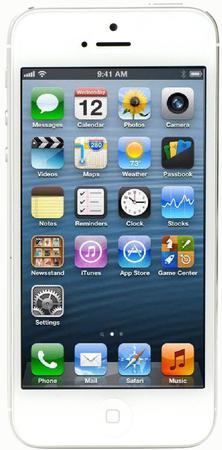 Смартфон Apple iPhone 5 64Gb White & Silver - Гагарин